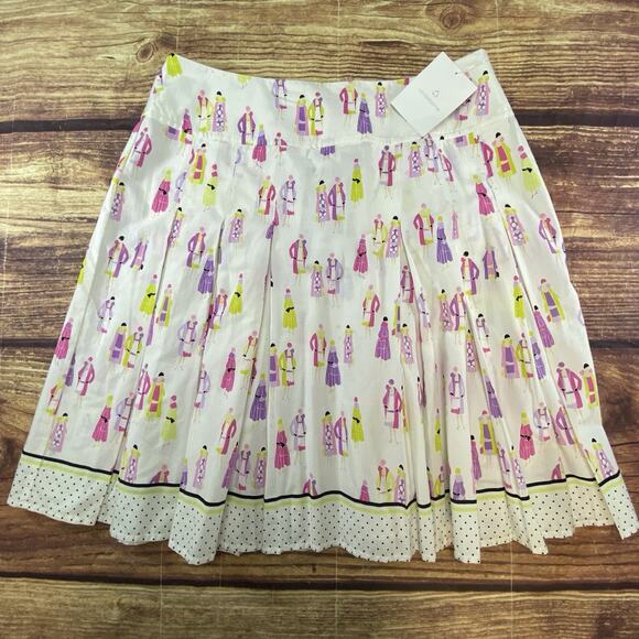 Liz Claiborne Dresses & Skirts - Liz Claiborne Skirt Size 16 Pleated White Barbiecore Office Siren Classy